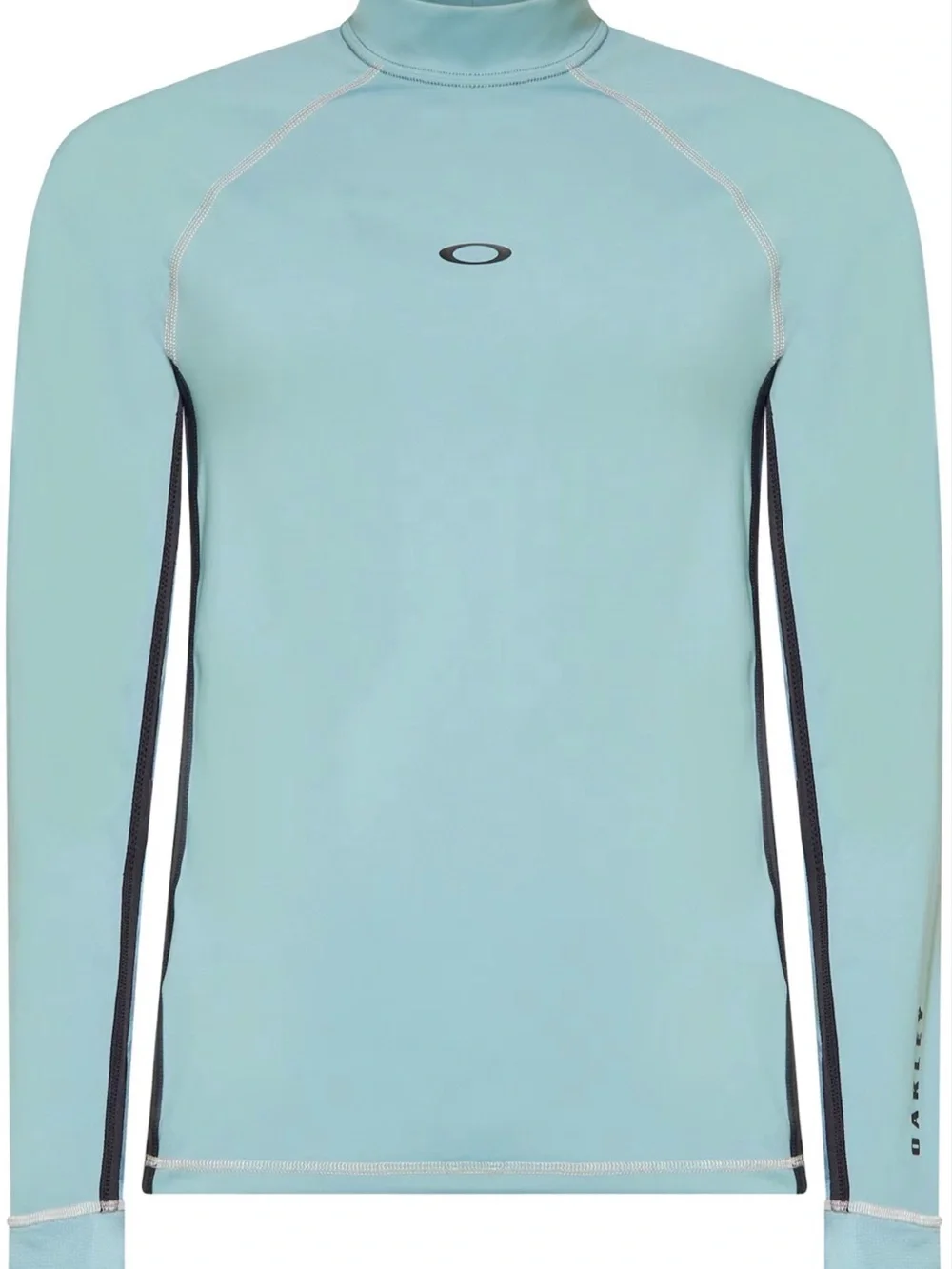 Oakley Performance LS Rashguard Light Blue Long Sleeve Surf Shirt M NWOT